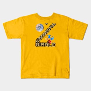 Wonderful world Kids T-Shirt